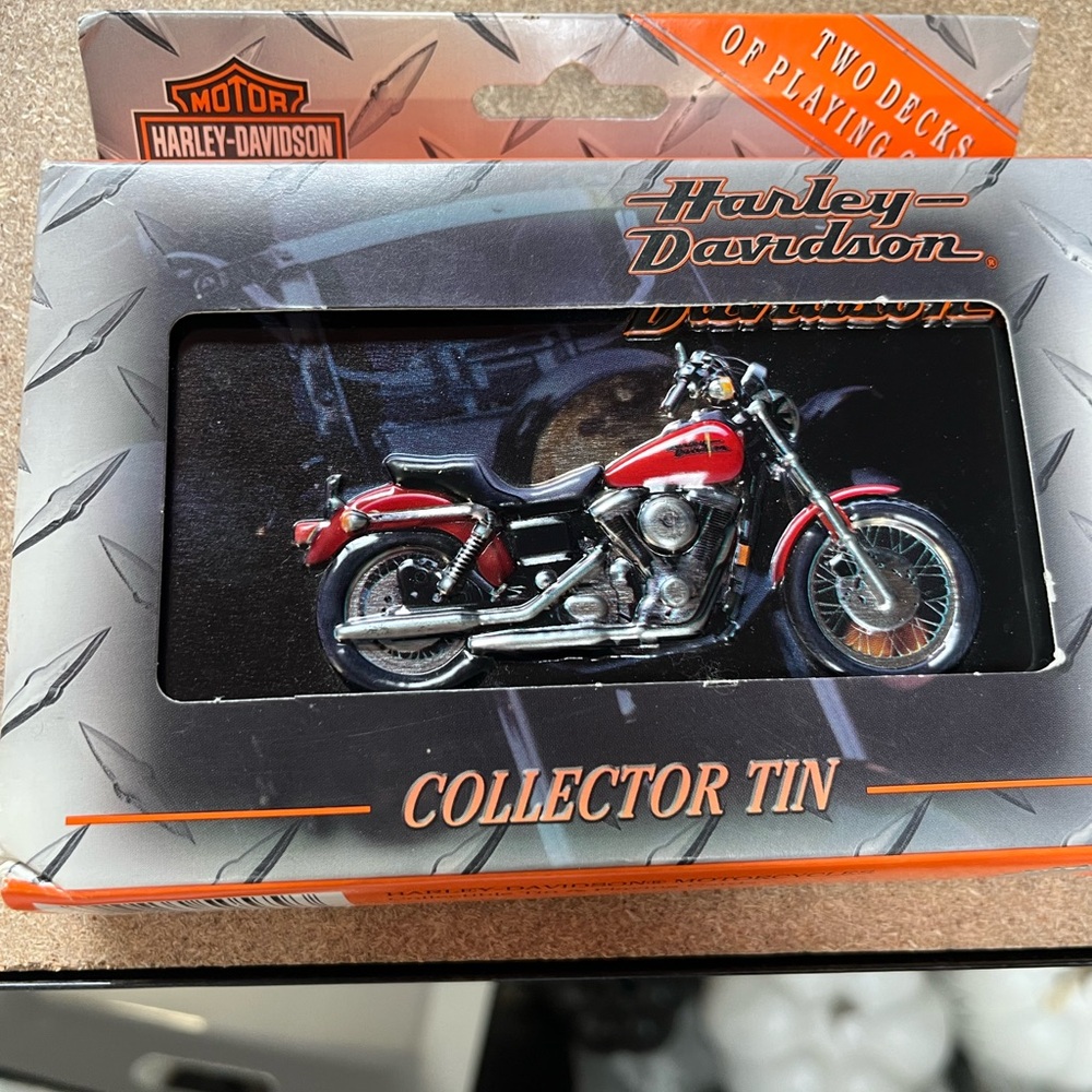 Harley-Davidson Collectible Tin & Playing Cards